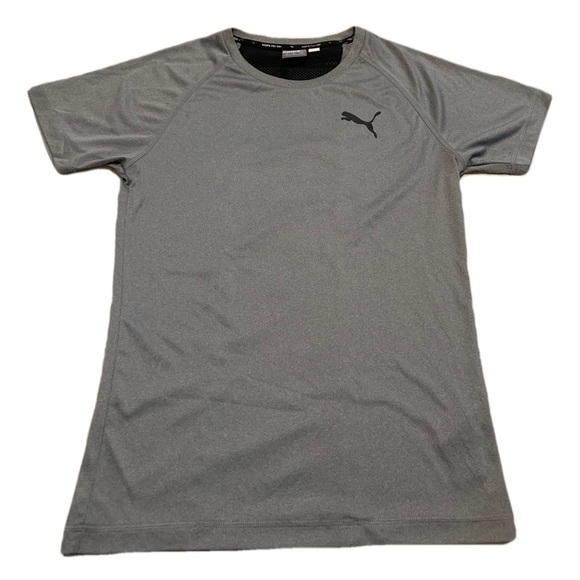 PUMA Men's Gray Athletic T-Shirt - Size Small - Picture 1 of 6